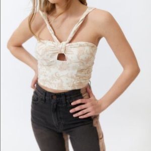 UO Midnight Halter Tank Top- XS